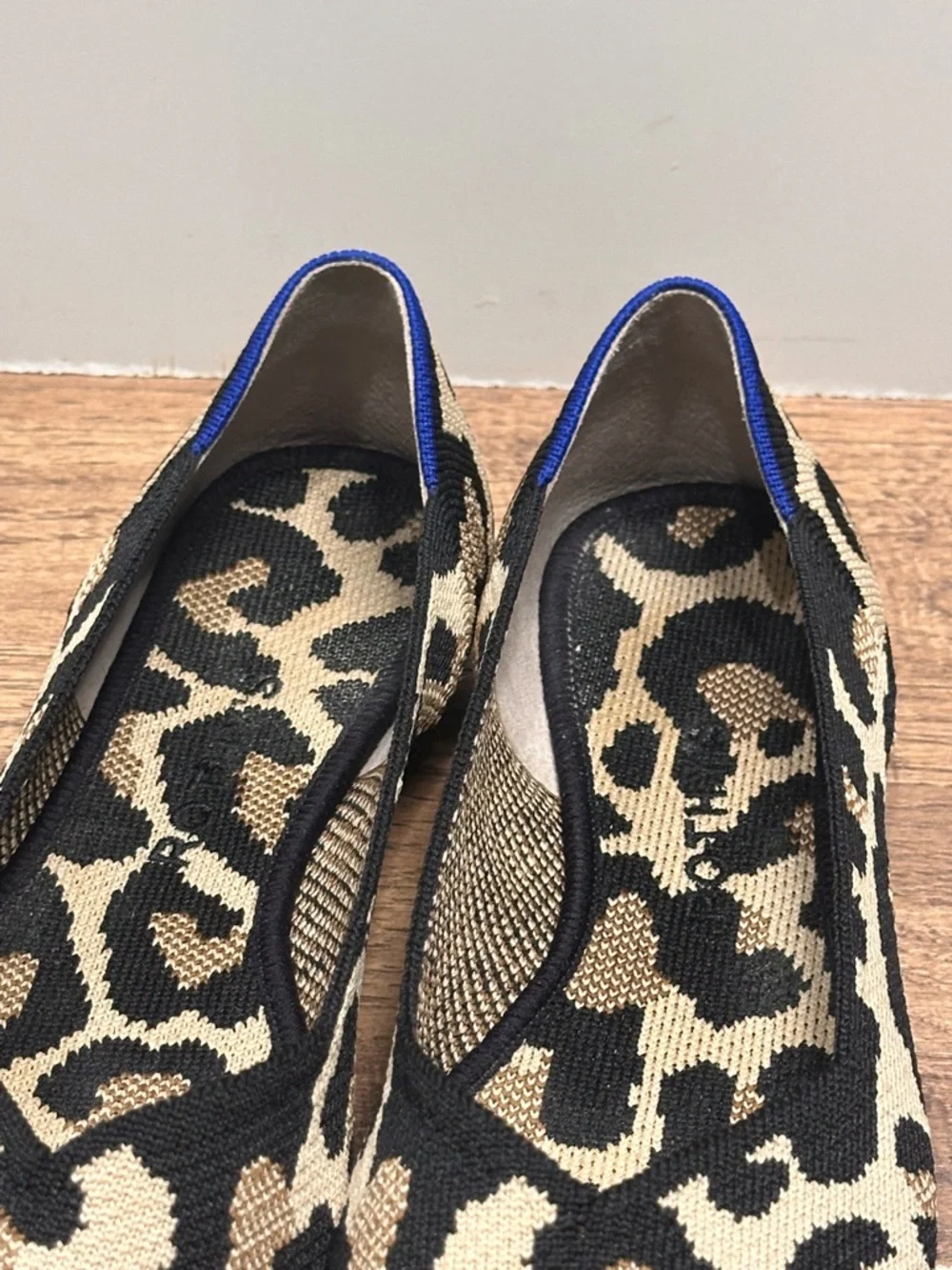 Rothy’s Leopard Print Knit Ballet Flats - 8.5W - Picture 3 of 9